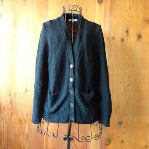 Madewell black cardigan S